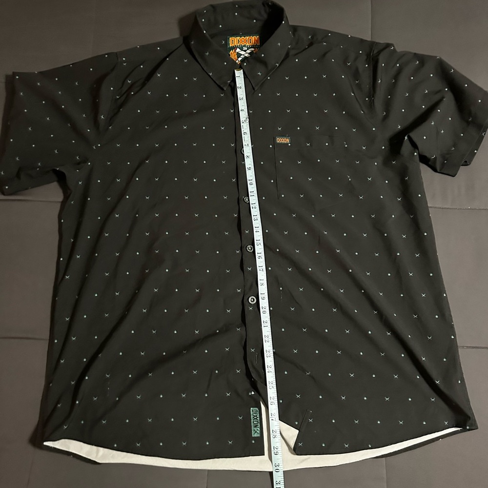 DIXXON Black Casual Button Down Shirt